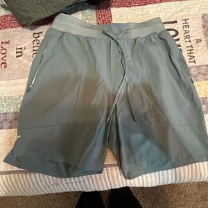 lululemon athletica Men's Light Sage Athletic Drawstring Shorts